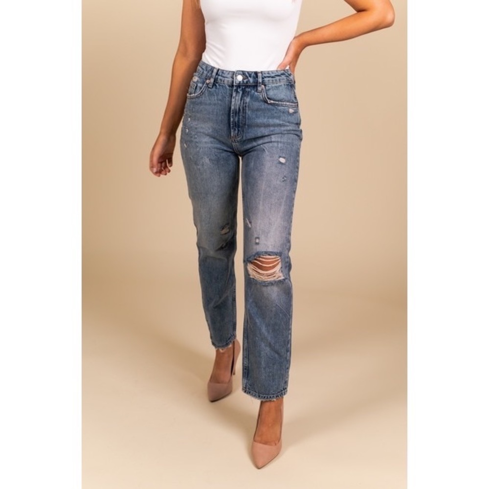 NWT Free People Dakota Vintage Indigo Stra…